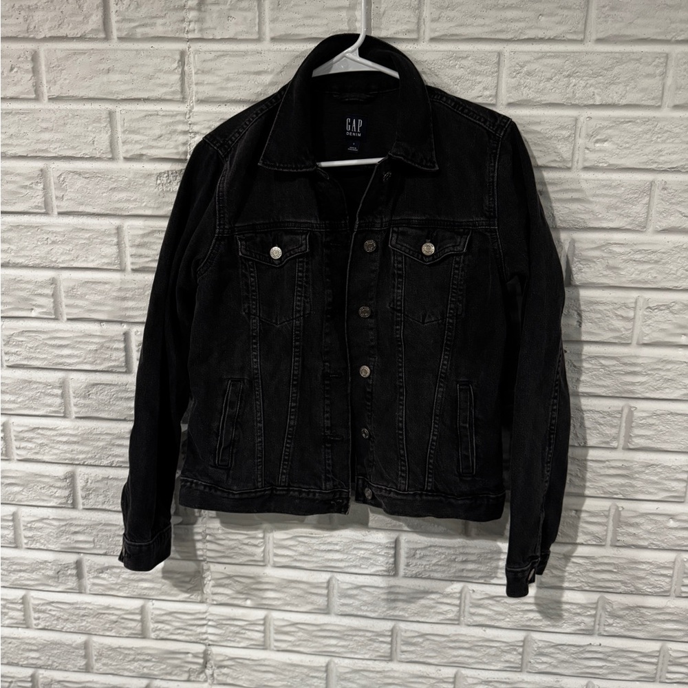 GAP Charcoal Denim Jacket